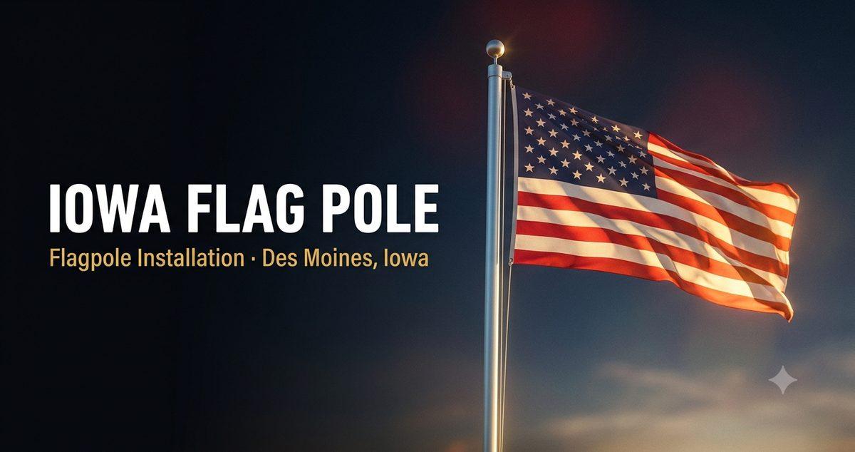 Iowa Flag Pole website